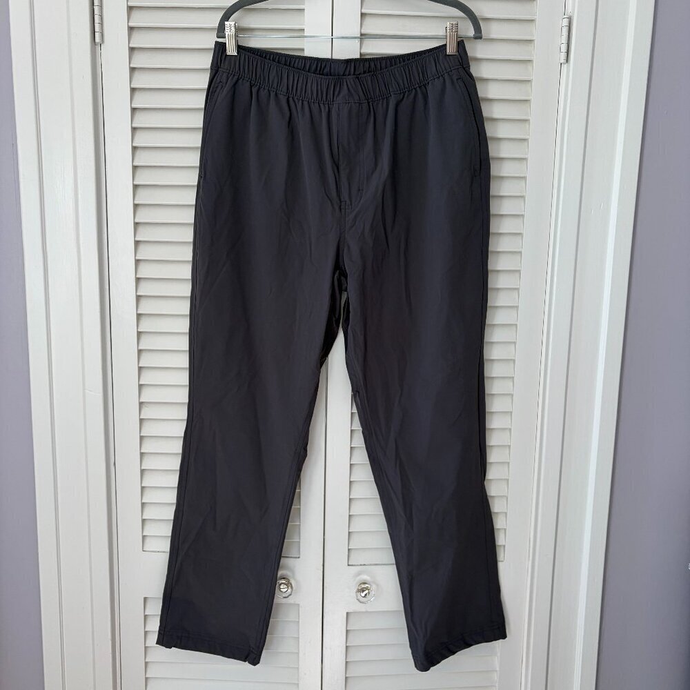 Topo Designs men's pants grey XL elastic waist straight leg gorpcore pull on
